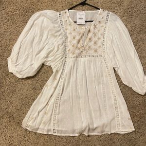 Free People Ivory Tunic